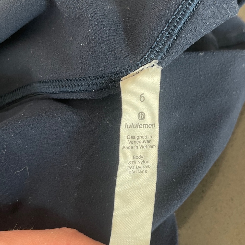 Lululemon Align II Navy High-Waisted Leggings - Picture 6 of 8